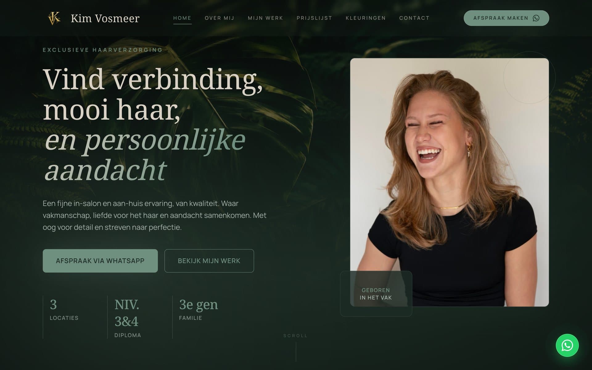 Kim Vosmeer: website